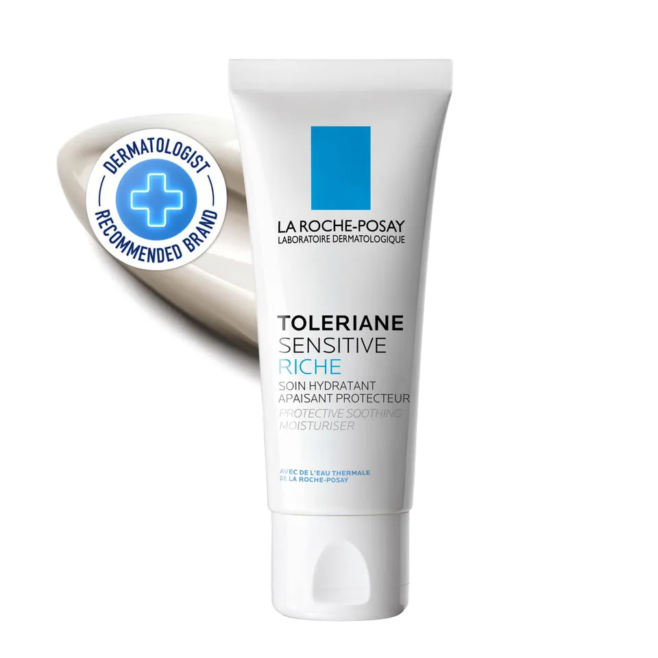 la-roche-posay-toleriane-sensitive-riche-crema-viso-idratante-lenitiva-40-ml-tex image 1