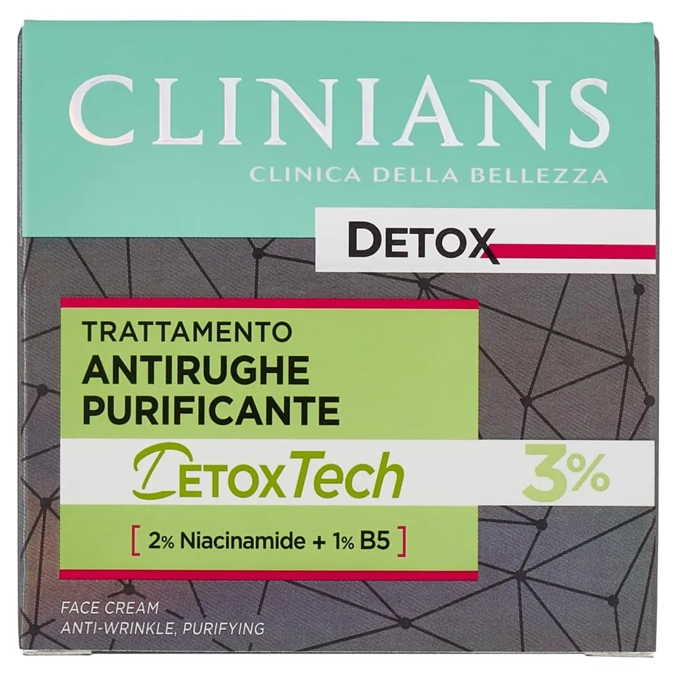 clinians-detox-trattamento-antirughe-purificante-con-detoxtech-3-2-niacinamide-e image 1