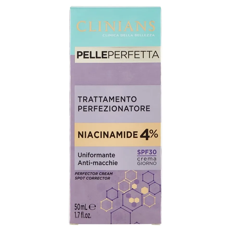 clinians-pelle-perfetta-trattamento-perfezionatore-crema-con-niacinamide-4-e-spf image 1