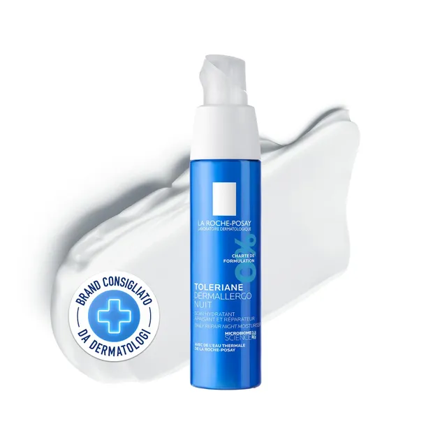 la-roche-posay-toleriane-dermallergo-crema-notte-idratante-40-ml-per-pelli-sensi image 1
