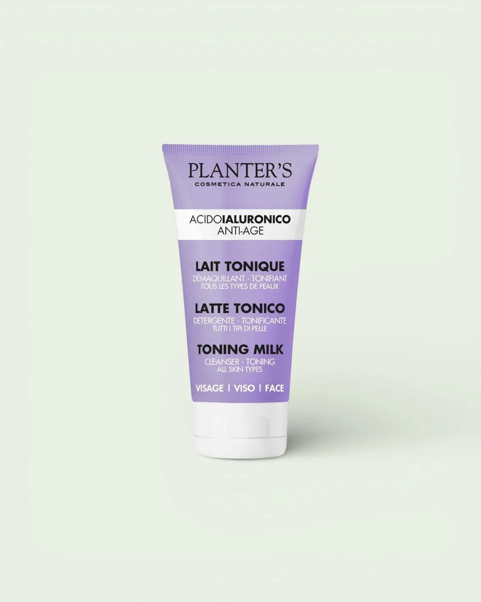 planter-s-latte-tonico-detergente-tonificante-viso-con-acido-ialuronico-detergen image 1