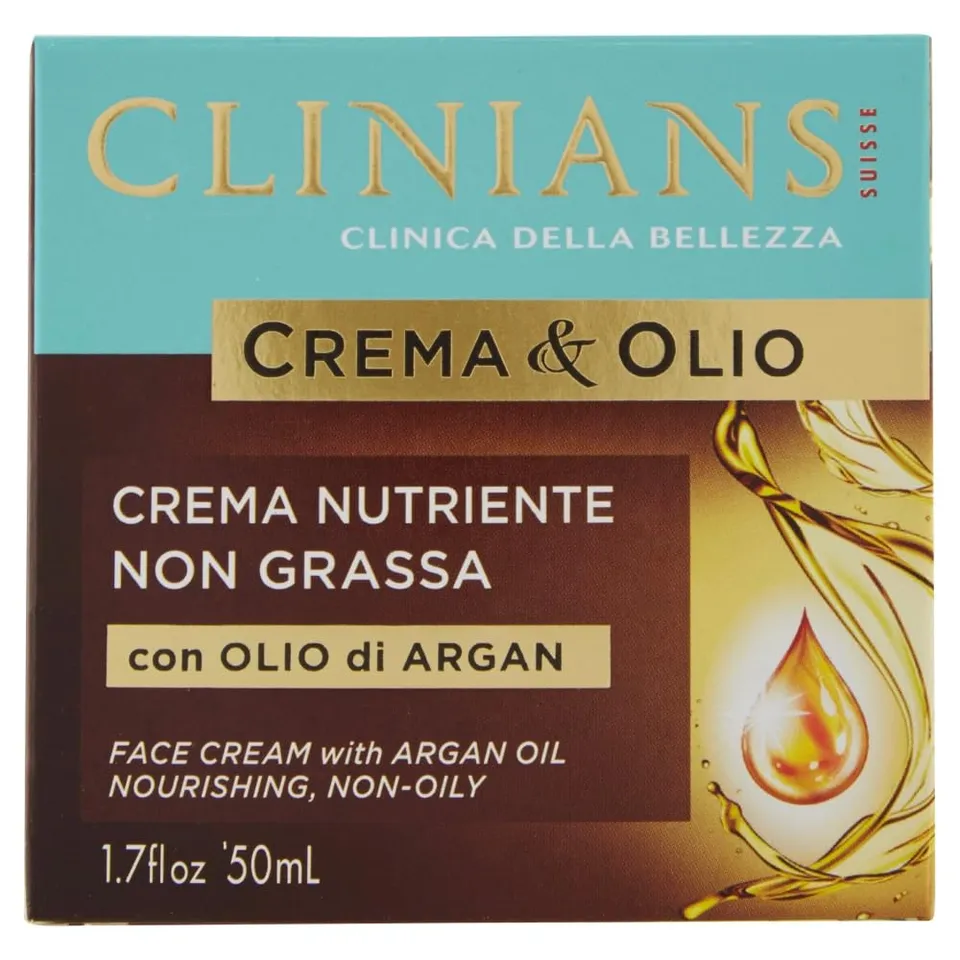 clinians-crema-olio-crema-nutriente-non-grassa-con-argan-e-omega-3-6-7-9-50-ml image 1