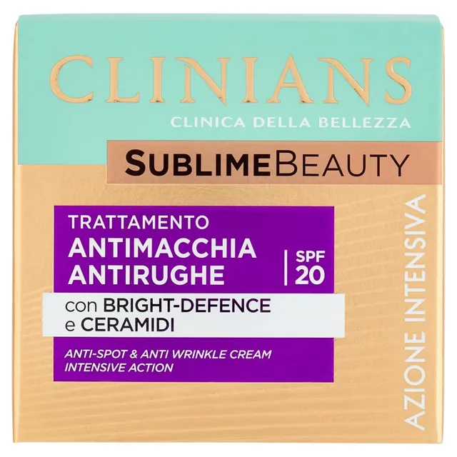 clinians-sublime-beauty-trattamento-antimacchia-antirughe-con-bright-defence-cer image 1