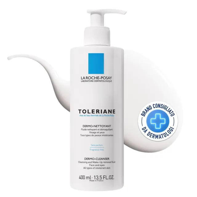 la-roche-posay-toleriane-fluido-detergente-e-struccante-lenita-400-ml-2-in-1-per image 1