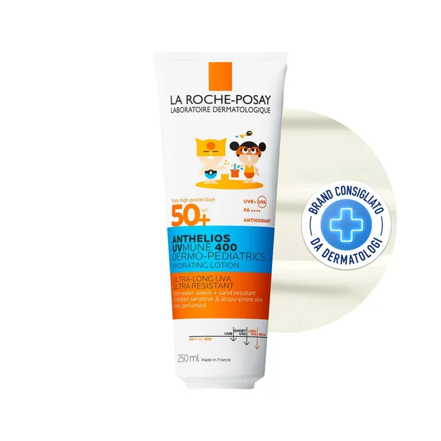 la-roche-posay-anthelios-uvmune-400-dermo-pediatrics-latte-solare-idratante-spf5 image 1