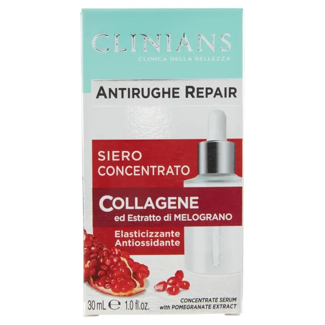 clinians-antirughe-repair-siero-concentrato-con-collagene-ed-estratto-di-melogra image 1