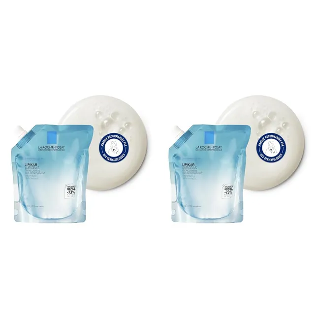 la-roche-posay-lipikar-surgras-refill-ricarica-doccia-crema-anti-secchezza-400-m image 1