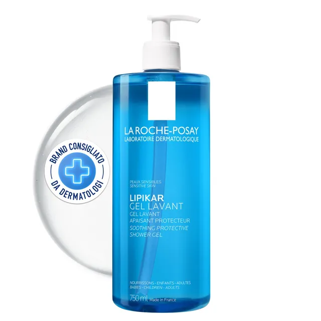 la-roche-posay-lipikar-gel-detergente-lenitivo-750-ml-surgras-viso-e-corpo-per-p image 1