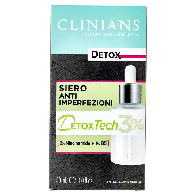 clinians-siero-anti-imperfezioni-detox-con-2-niacinamide-e-1-provitamina-b5-made image 1