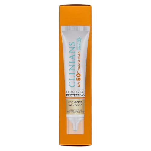 clinians-fluido-protettivo-viso-spf50-con-acido-ialuronico-texture-ultra-leggera image 8