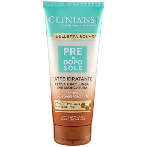 clinians-latte-idratante-pre-dopo-sole-con-attivatore-di-melatonina-200-ml image 8
