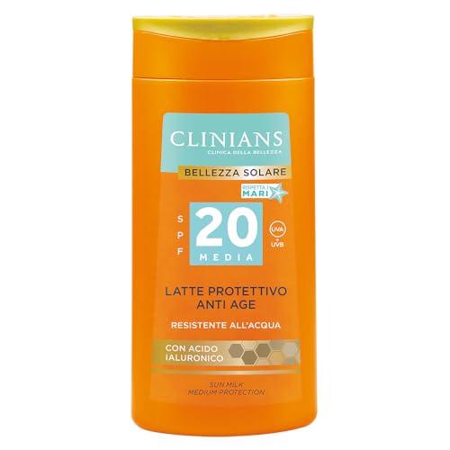 clinians-latte-protettivo-anti-age-spf20-con-acido-ialuronico-latte-solare-resis image 3