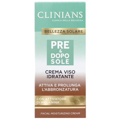 clinians-crema-idratante-pre-dopo-sole-viso-50-ml-con-attivatore-di-melanina-vit image 3