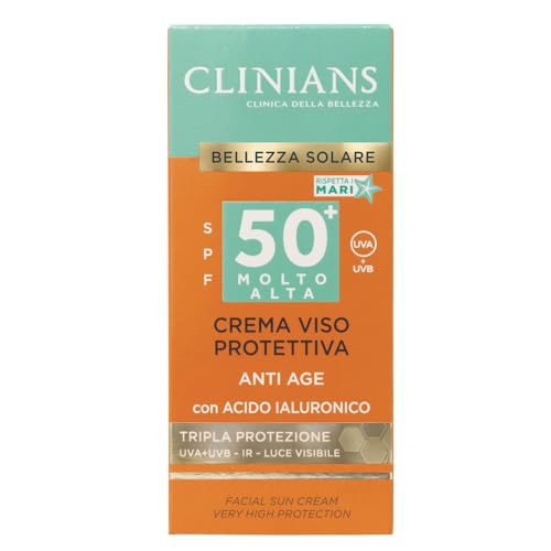 clinians-crema-solare-viso-anti-age-spf50-50-ml-crema-solare-viso-antiage-con-pe image 3
