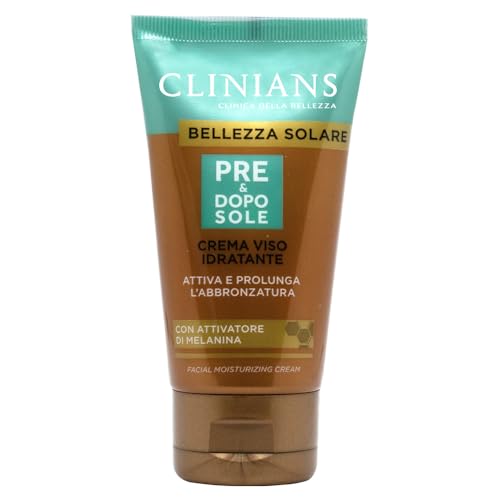 clinians-crema-idratante-pre-dopo-sole-viso-50-ml-con-attivatore-di-melanina-vit image 4