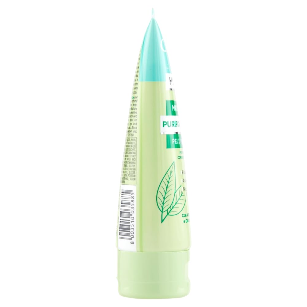 clinians-hydra-plus-maschera-viso-purificante-con-argilla-verde-e-olio-di-canapa image 2