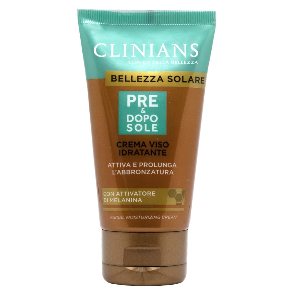 clinians-crema-idratante-pre-dopo-sole-viso-50-ml-con-attivatore-di-melanina-vit image 2