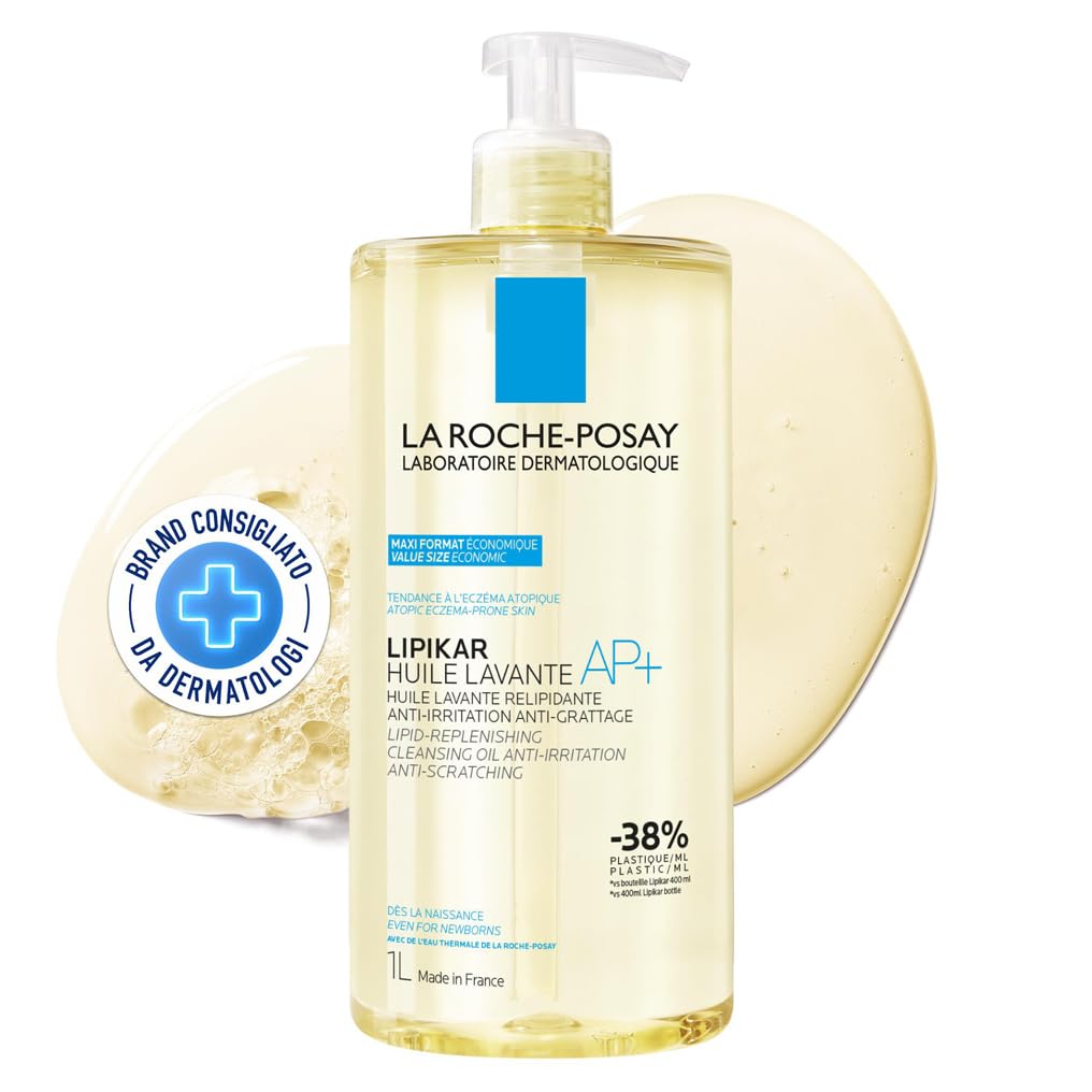 la-roche-posay-lipikar-olio-detergente-ap-lenitivo-anti-prurito-per-dermatite-at image 1