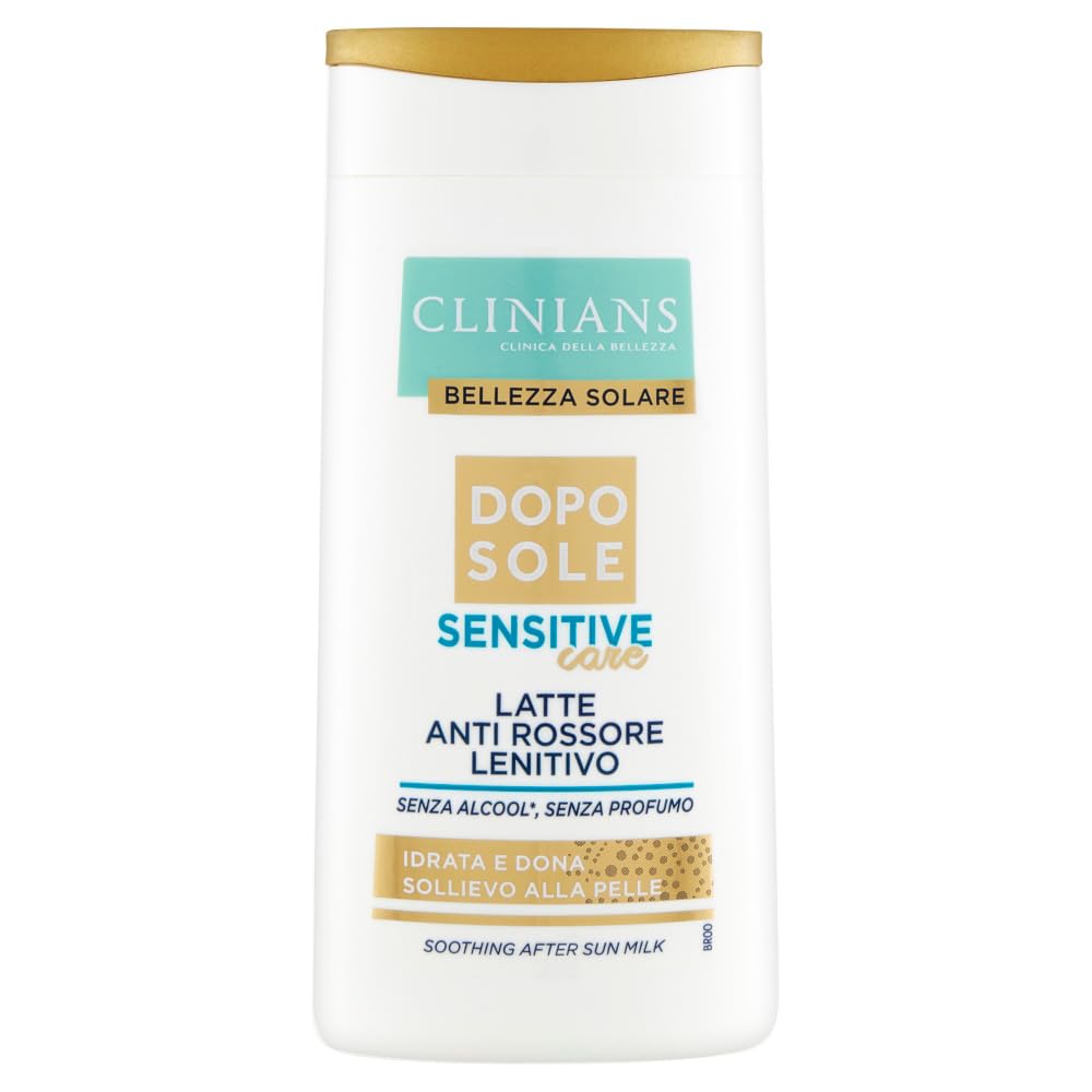 clinians-latte-doposole-lenitivo-sensitive-care-anti-rossore-200-ml-con-40-aloe- image 1