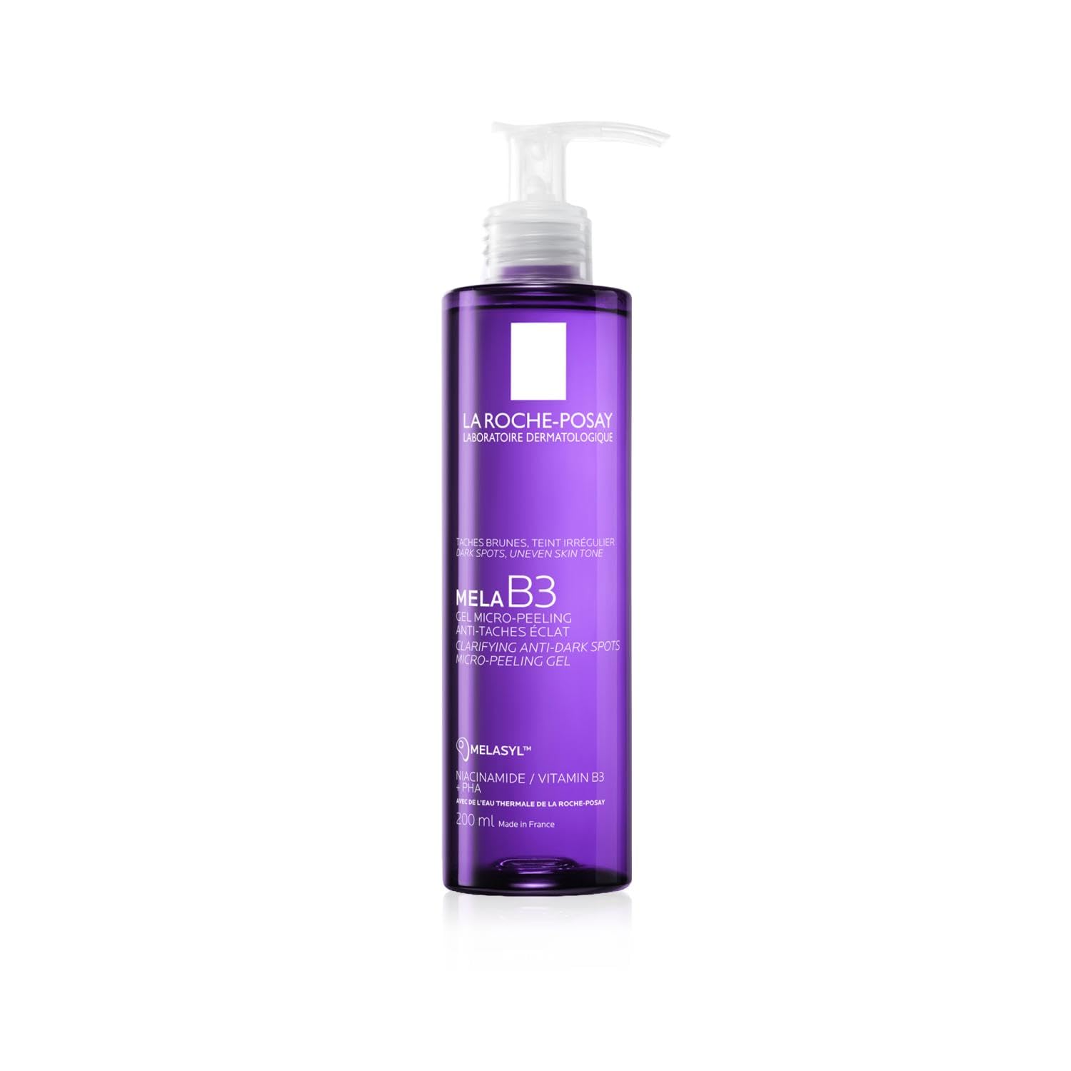 la-roche-posay-mela-b3-gel-detergente-micro-peeling-uniformante-200-ml-con-melas image 1