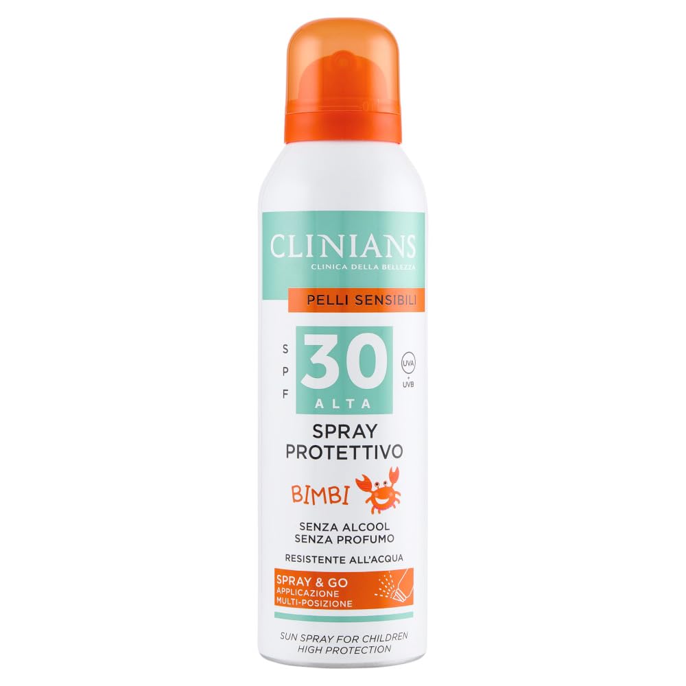 clinians-spray-protettivo-bimbi-spf30-150-ml-con-aloe-e-camomilla-senza-alcool-n image 1