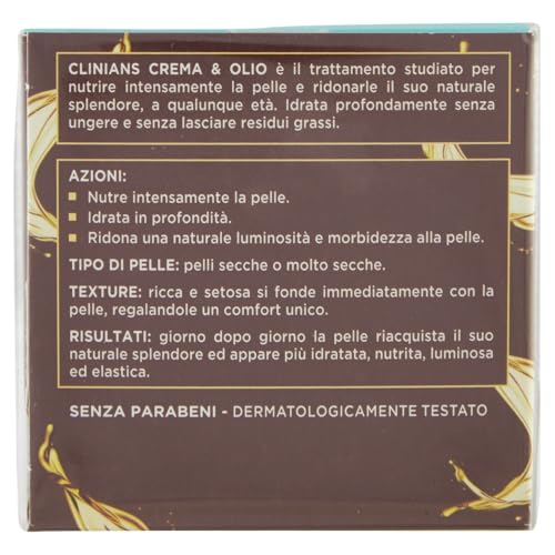clinians-crema-olio-crema-nutriente-non-grassa-con-argan-e-omega-3-6-7-9-50-ml image 7