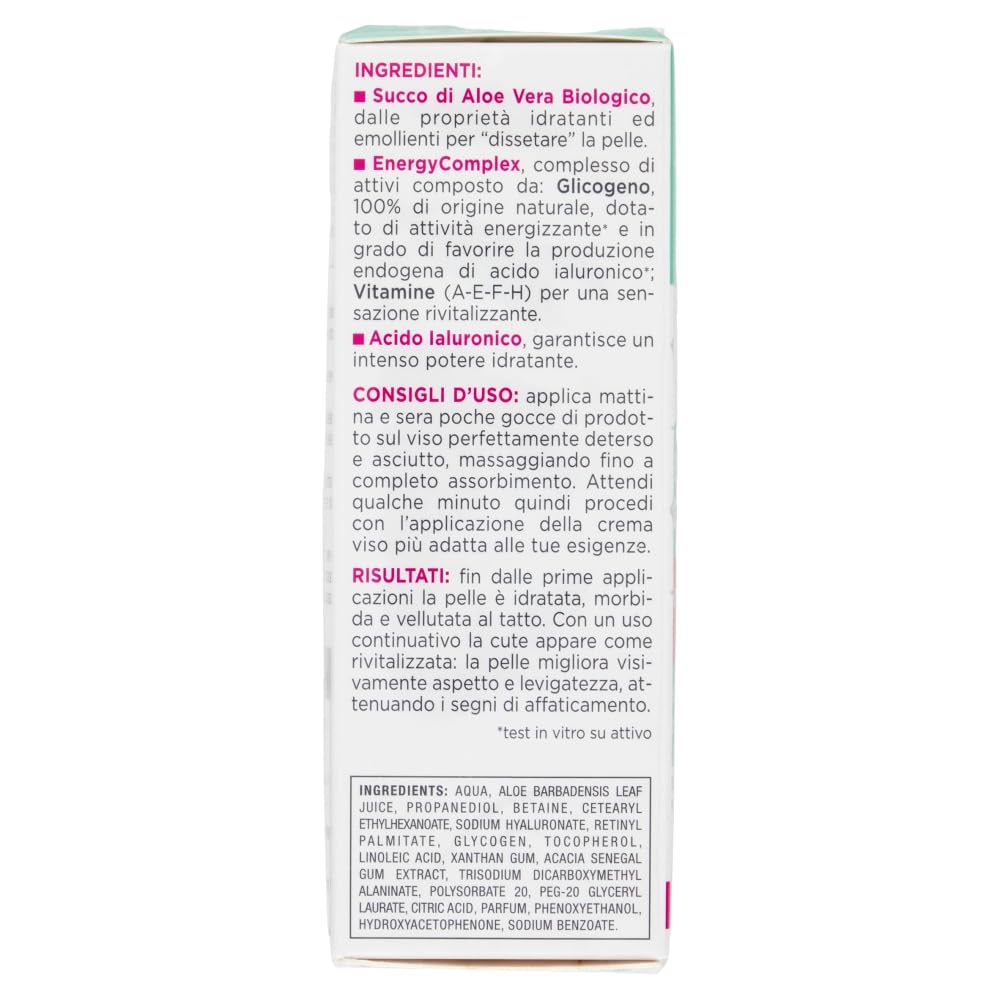 clinians-hydra-plus-siero-booster-30-ml-con-aloe-vera-biologico-energycomplex-e- image 2