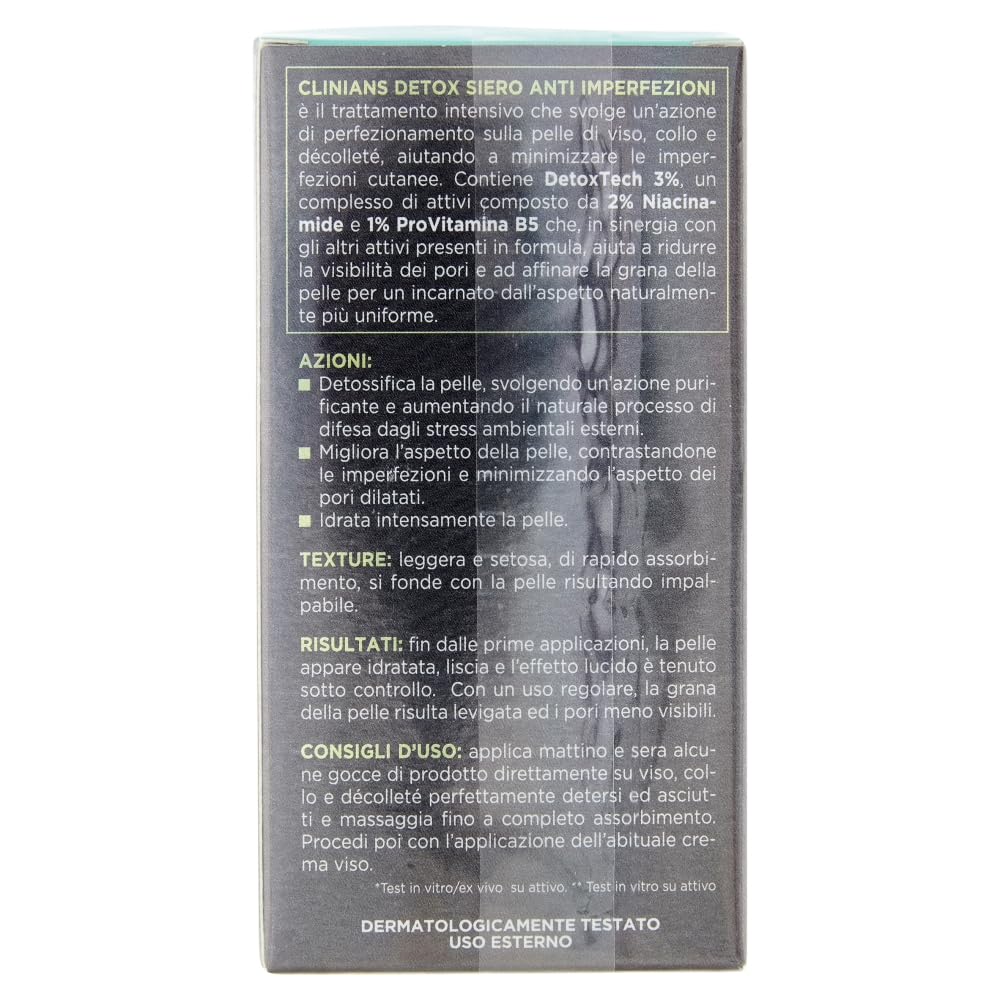 clinians-siero-anti-imperfezioni-detox-con-2-niacinamide-e-1-provitamina-b5-made image 3