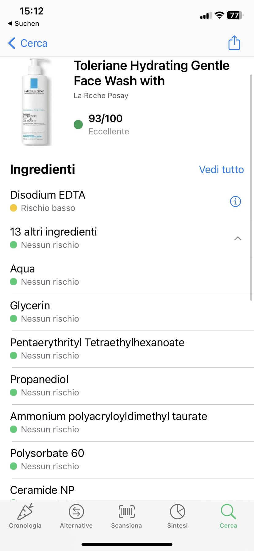 Deterge senza aggressire
