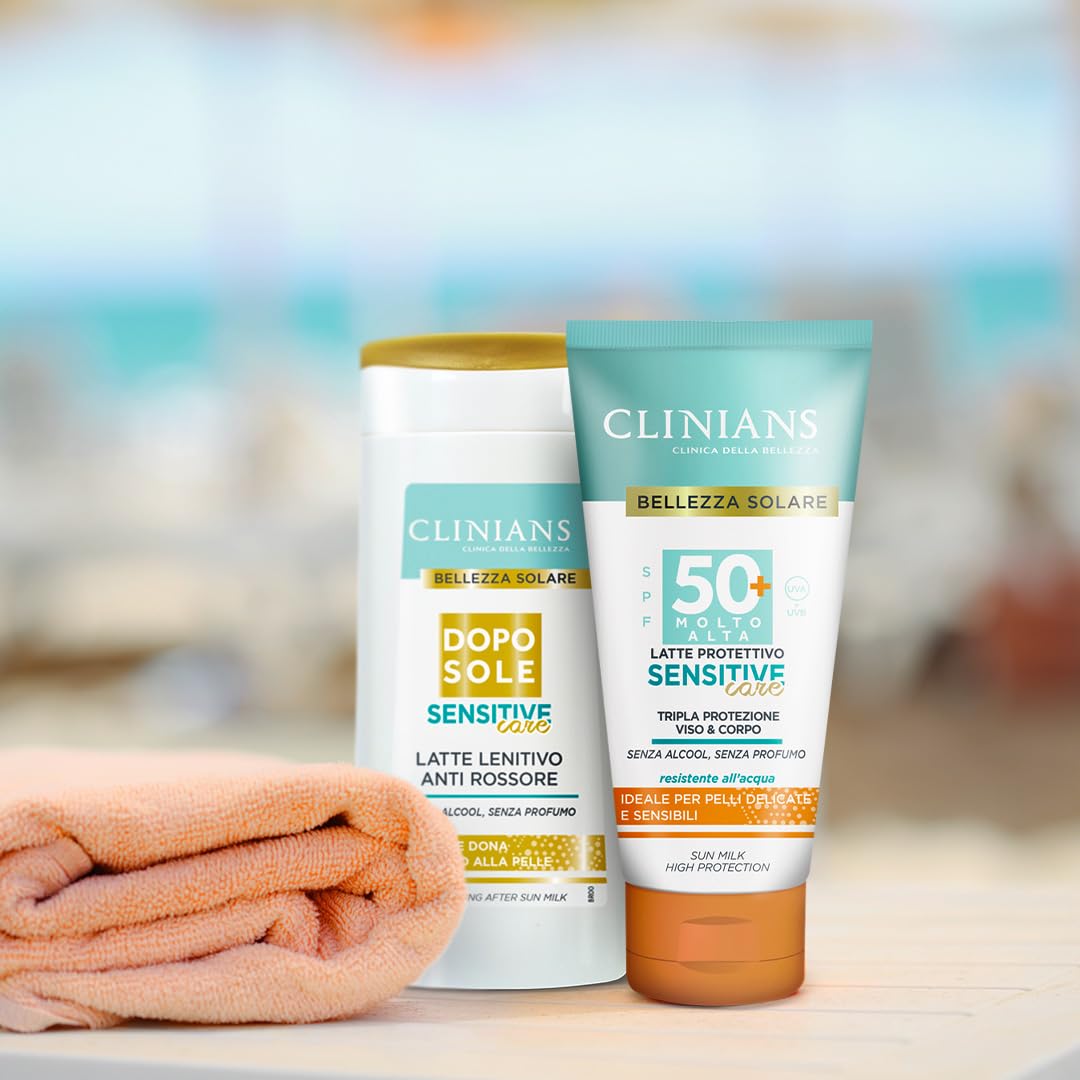 clinians-latte-protettivo-sensitive-spf50-150-ml-latte-solare-per-pelli-molto-ch image 2