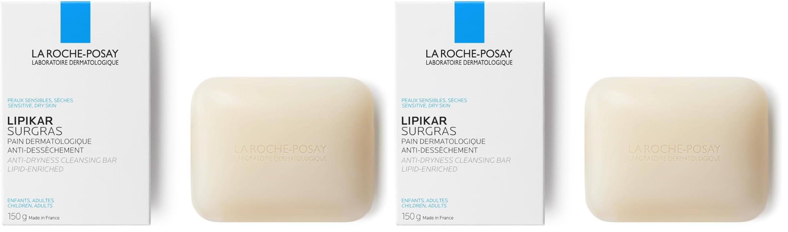 la-roche-posay-lipikar-pane-detergente-surgras-150-g-con-niacinamide-e-burro-di- image 3
