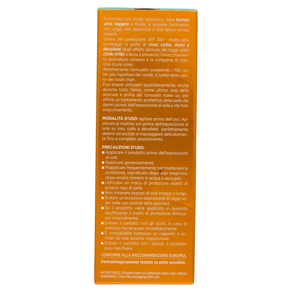 clinians-fluido-protettivo-viso-spf50-con-acido-ialuronico-texture-ultra-leggera image 3
