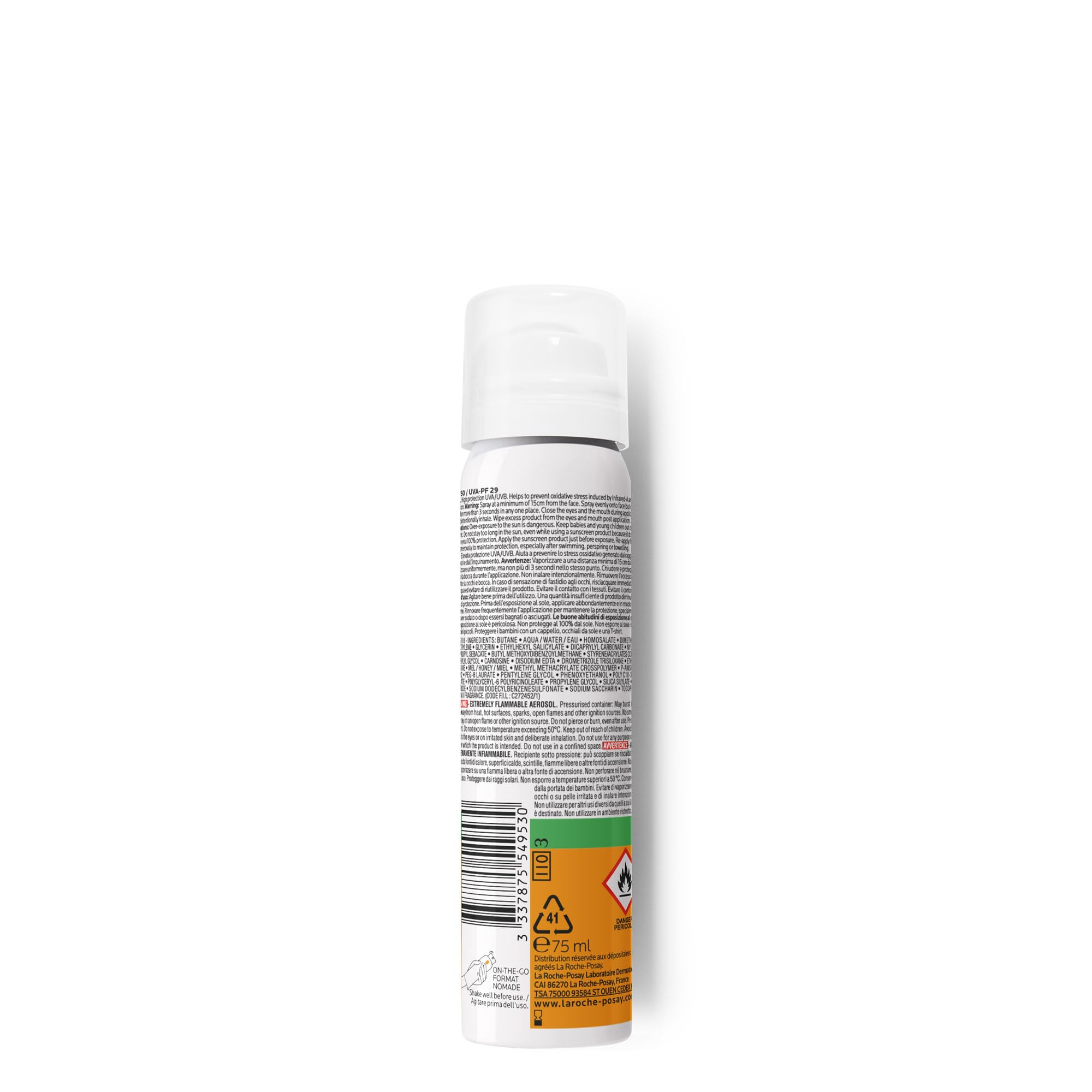 la-roche-posay-anthelios-spray-invisibile-viso-spf50-protezione-solare-trasparen image 4