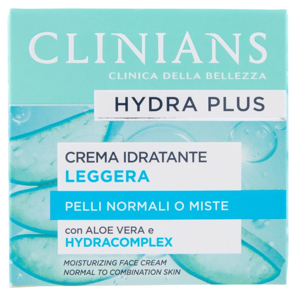 clinians-hydra-plus-crema-viso-idratante-leggera-dermatologicamente-testata-made image 1