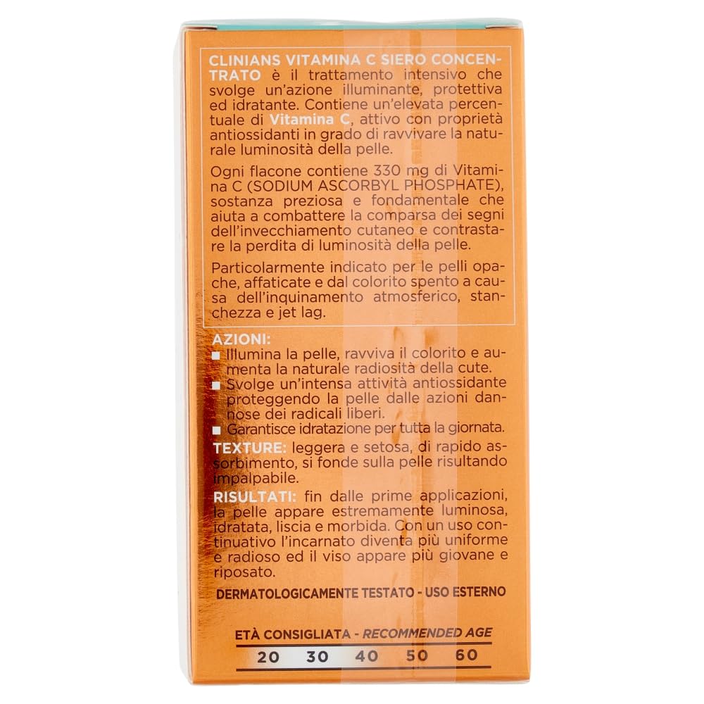 clinians-vitamina-c-siero-concentrato-illuminante-dermatologicamente-testato-mad image 3