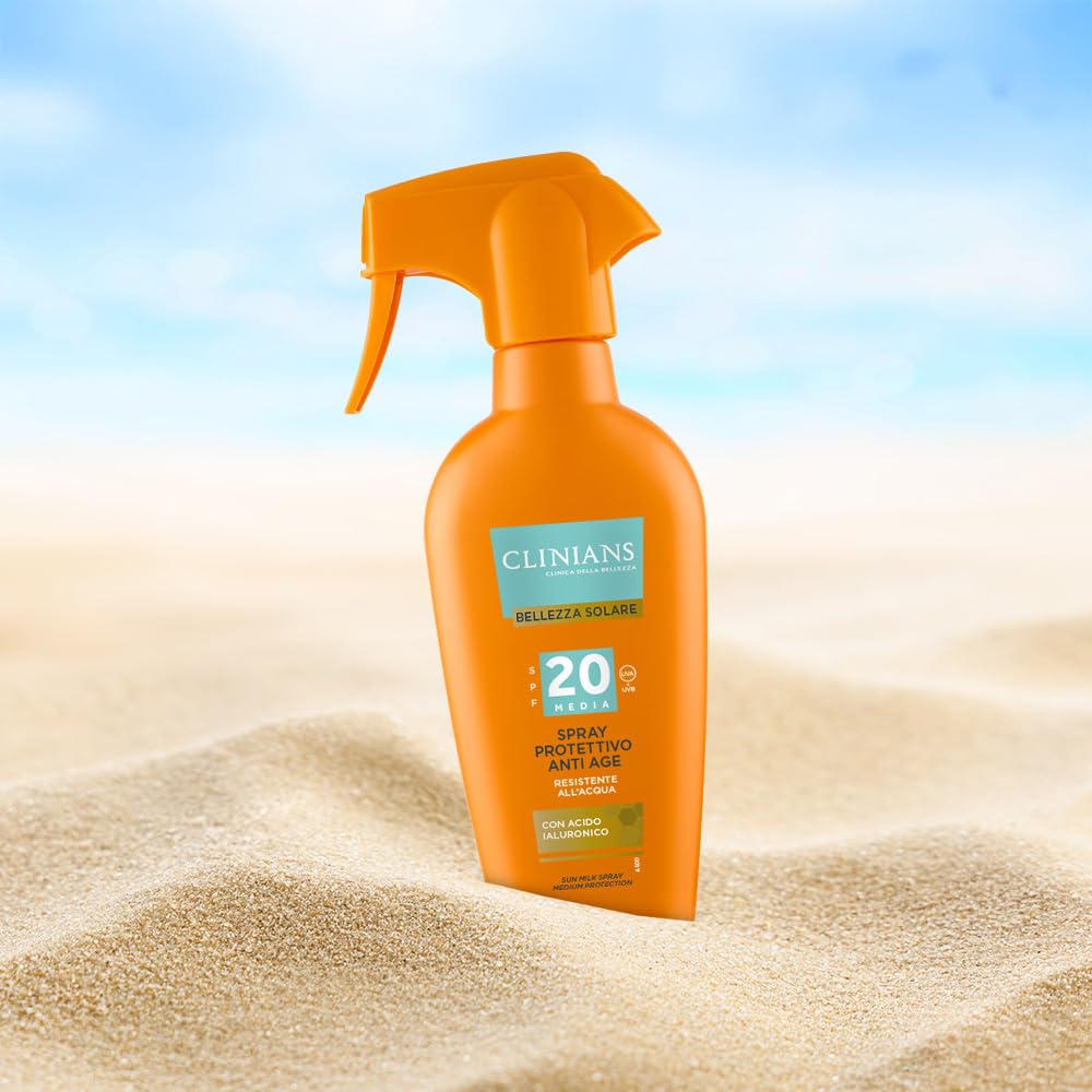clinians-spray-protettivo-anti-age-spf20-250-ml-con-acido-ialuronico-resistente- image 2