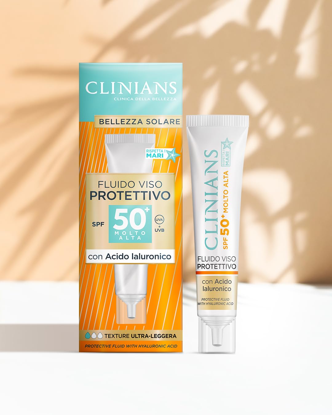 clinians-fluido-protettivo-viso-spf50-con-acido-ialuronico-texture-ultra-leggera image 4