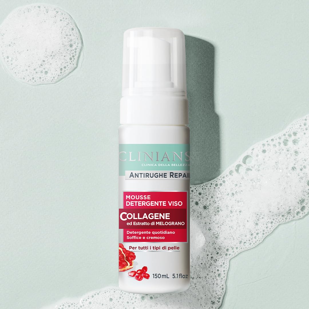 clinians-antirughe-repair-mousse-detergente-viso-antirughe-con-collagene-ed-estr image 4