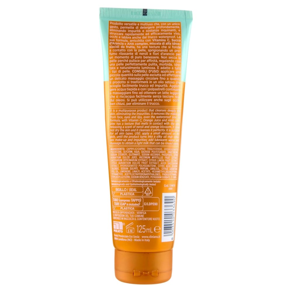 clinians-olio-gel-struccante-vitamina-c-e-aha-complex-125-ml image 3