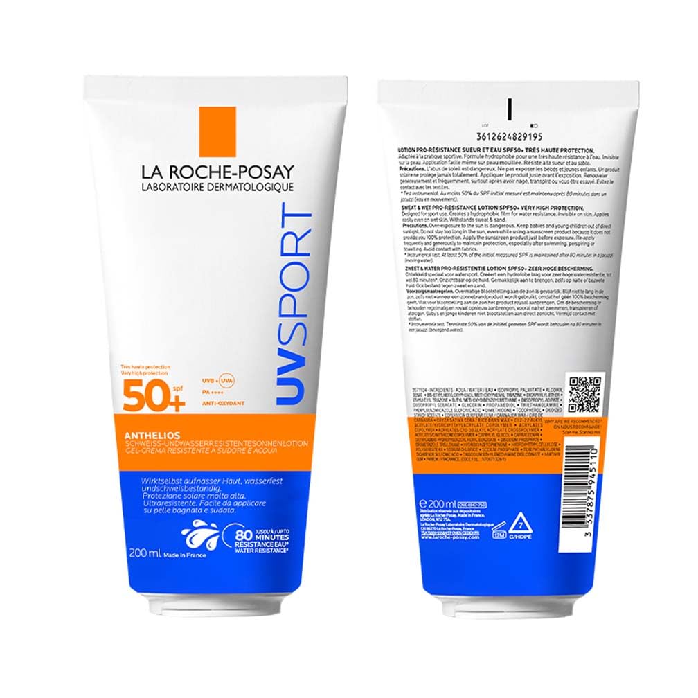 la-roche-posay-anthelios-wet-skin-gel-spf50-solare-sport-200-ml-resistente-ad-ac image 7