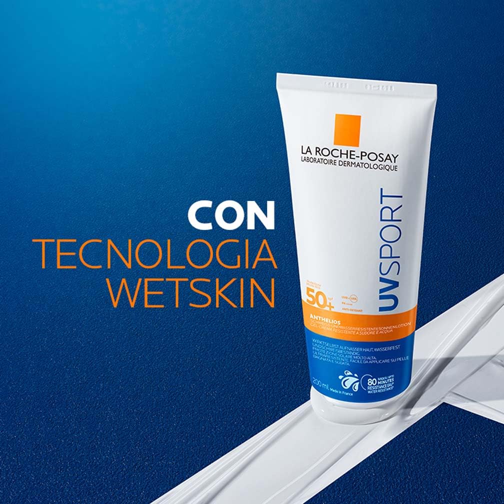 la-roche-posay-anthelios-wet-skin-gel-spf50-solare-sport-200-ml-resistente-ad-ac image 3