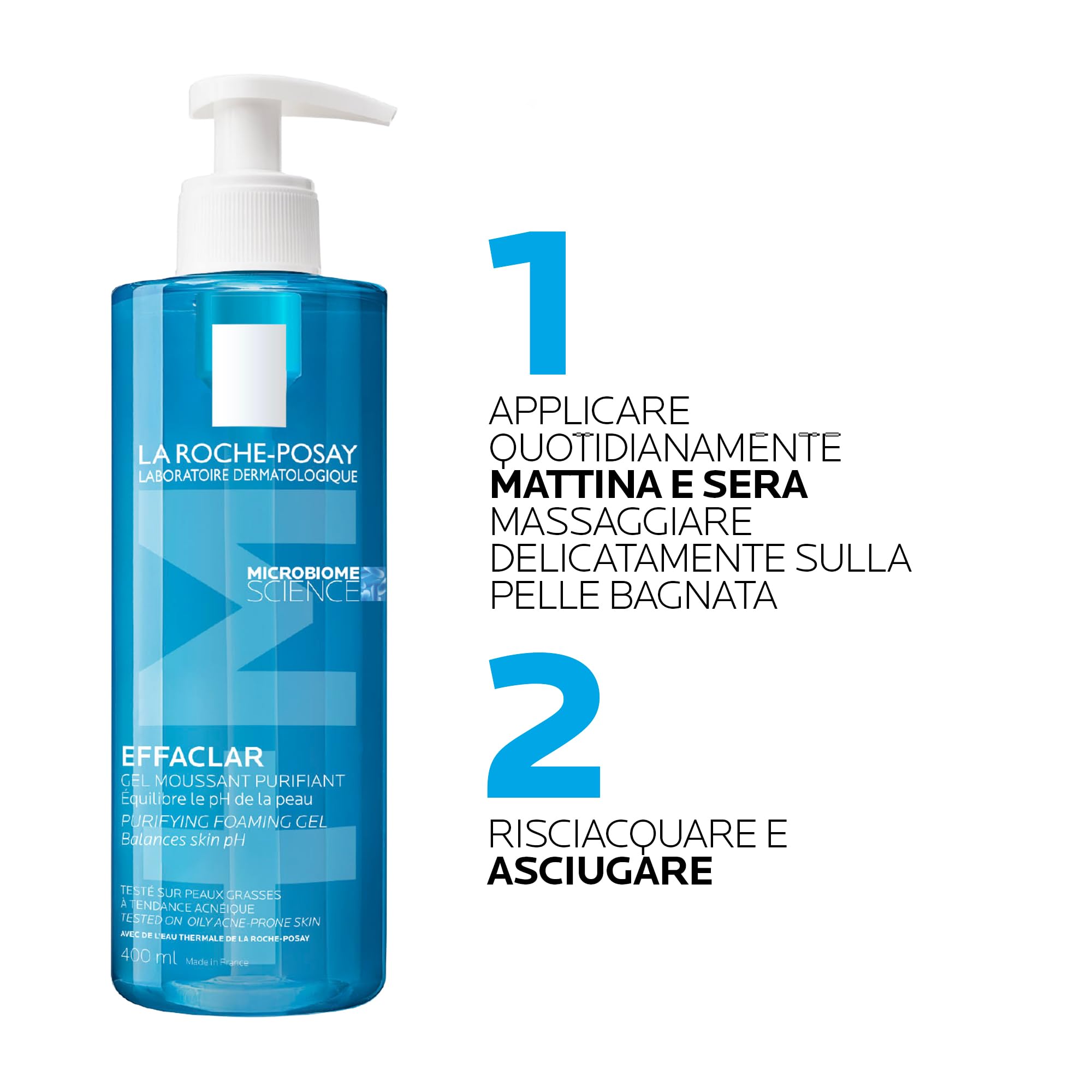la-roche-posay-effaclar-gel-detergente-purificante-schiumogeno-400-ml image 7