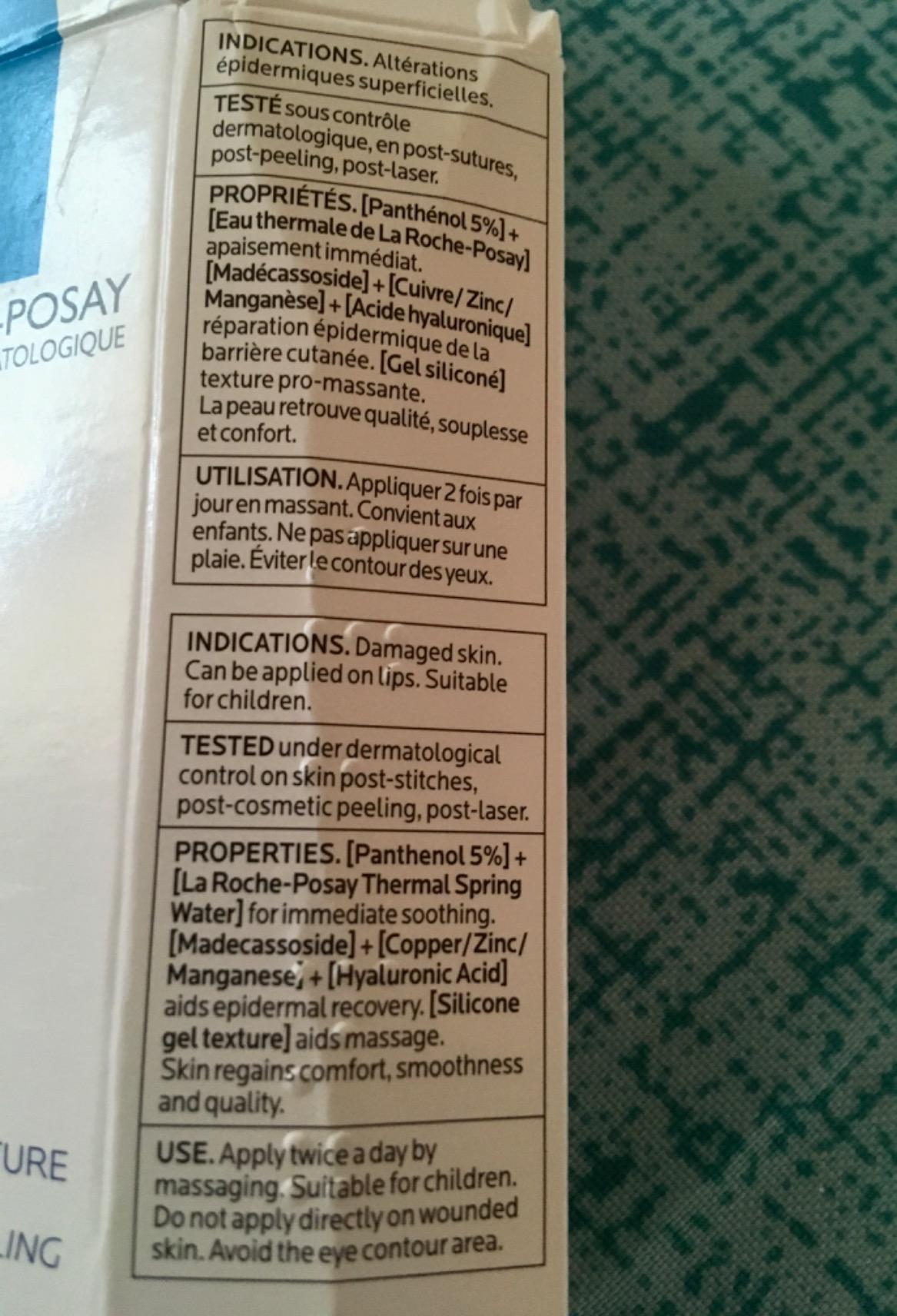 Per dermatite e arrossamenti