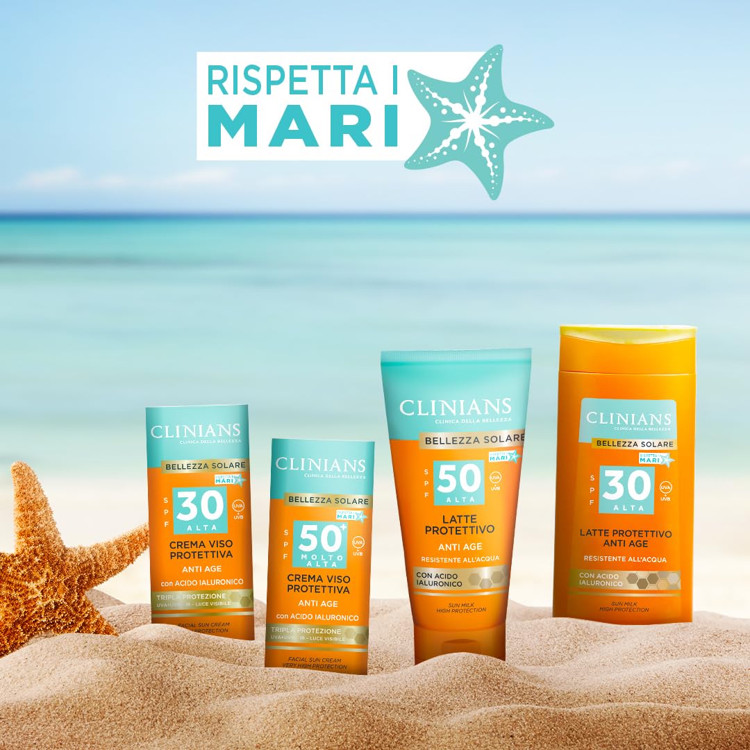 clinians-crema-solare-viso-anti-age-spf30-con-peptide-multifunzionale-anti-age-e image 3