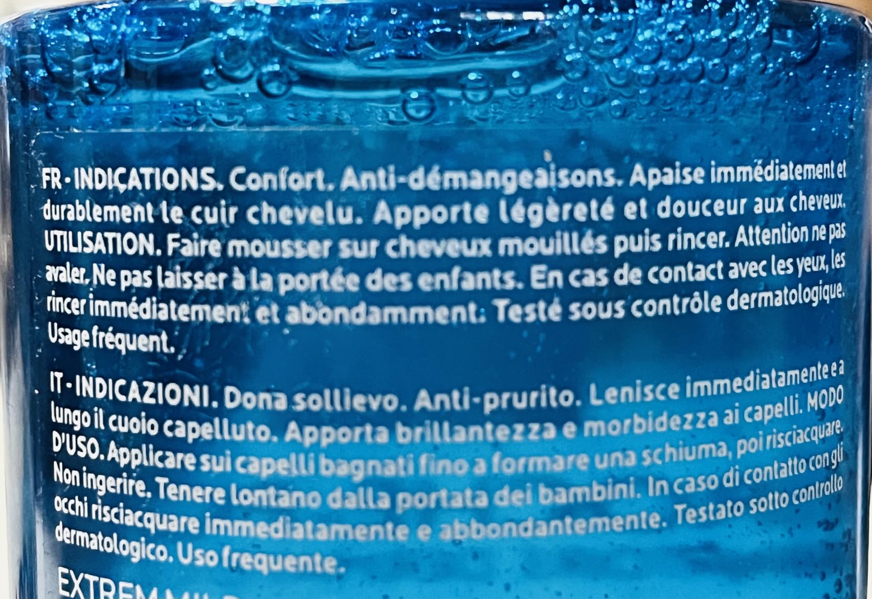 Finalmente niente prurito