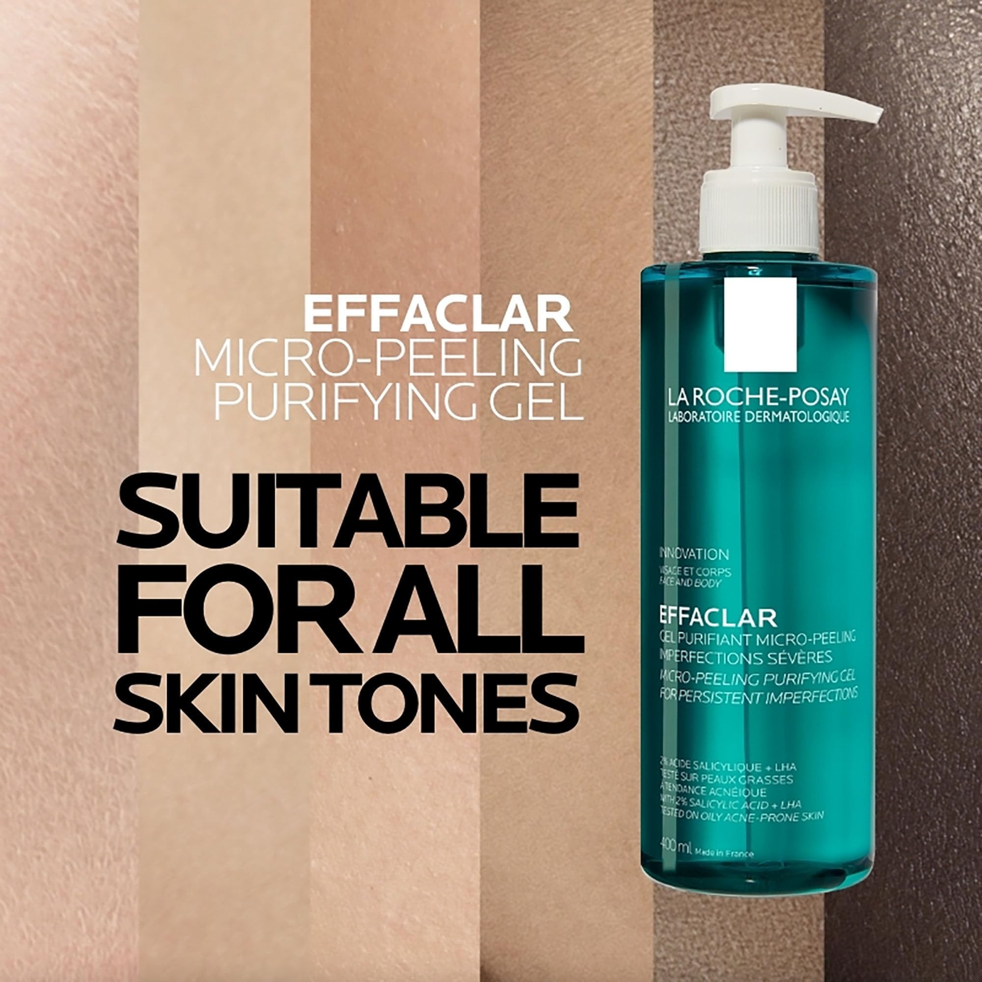 la-roche-posay-effaclar-gel-purificante-micro-peeling-viso-e-corpo-400-ml-con-ac image 5