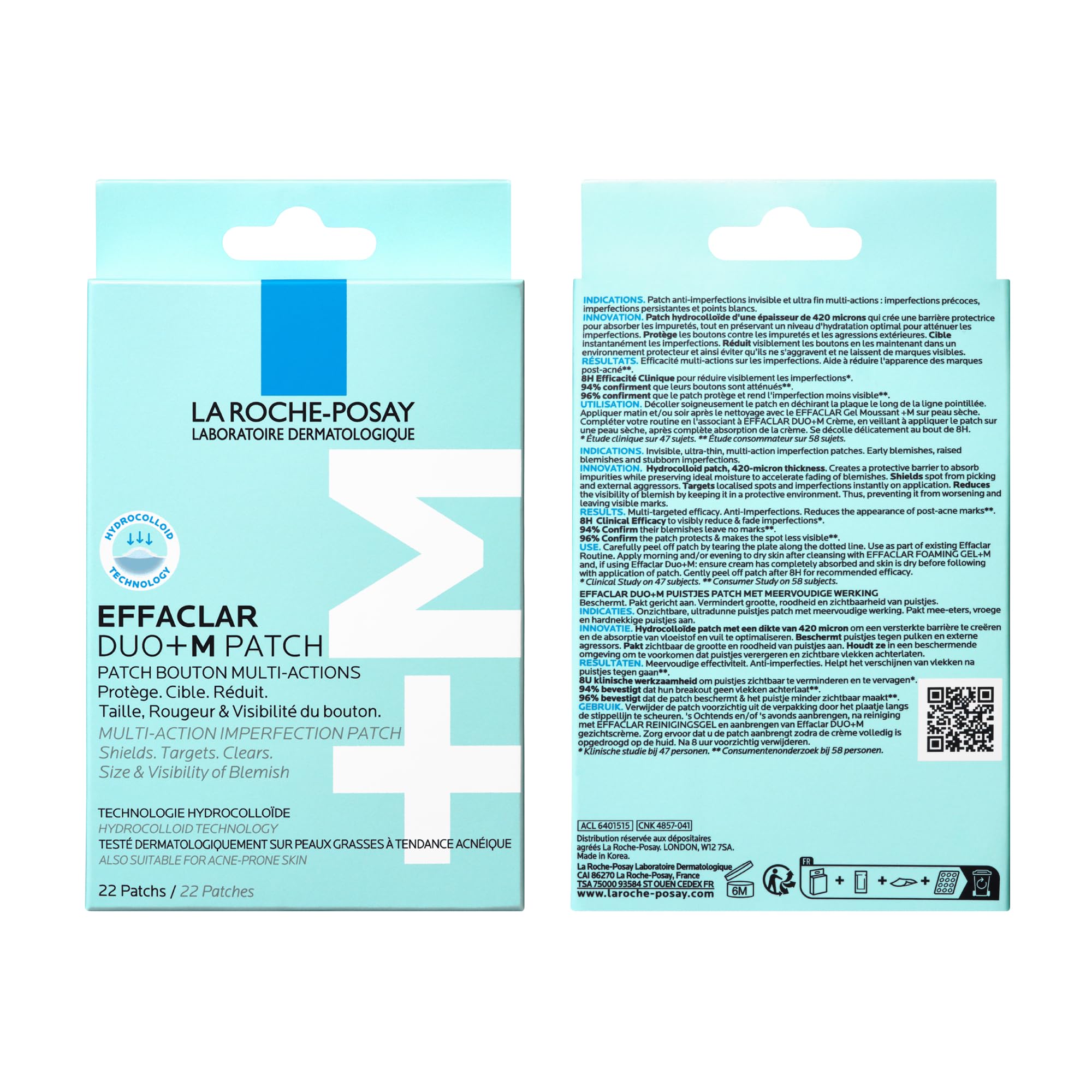 la-roche-posay-effaclar-duo-m-patch-anti-imperfezioni-22-pezzi-cerotti-multi-tar image 3